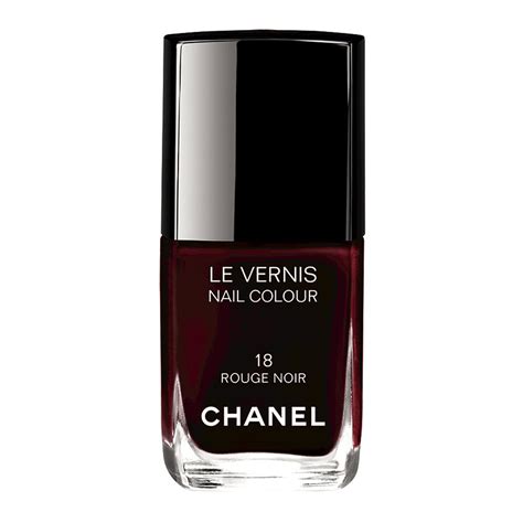 vernis a ongle chanel rouge noir|vernis à ongles de chanel.